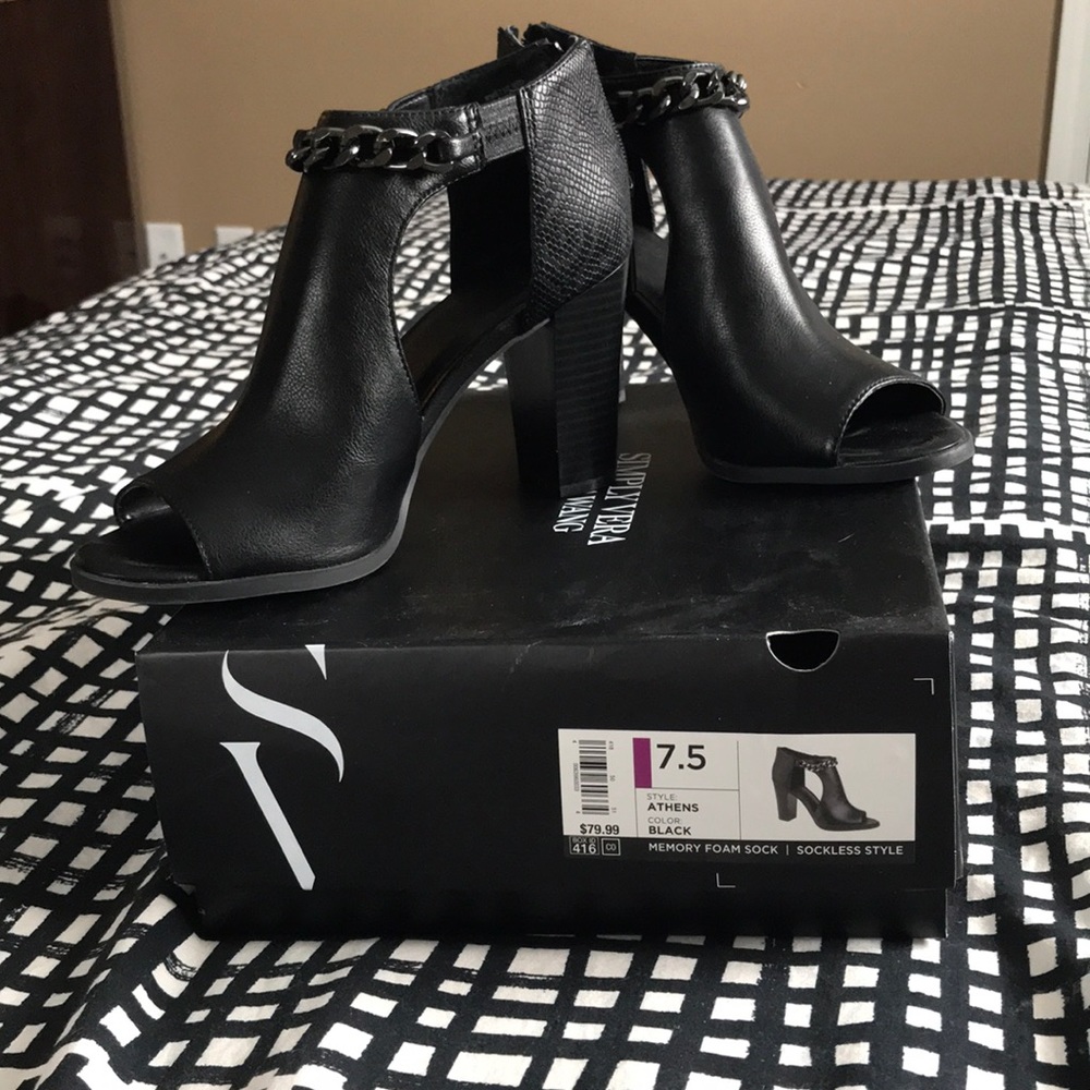 Open Toe Booties🖤🖤